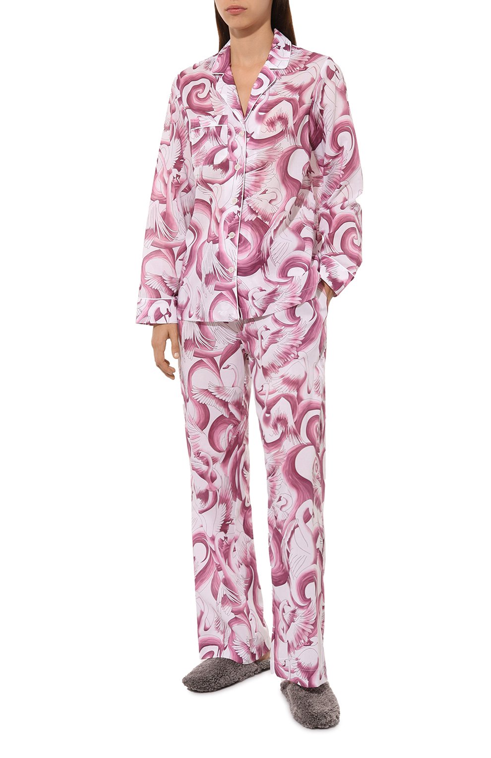 Хлопковая пижама DEREK ROSE, арт. 2012-LEDB075, фото 2