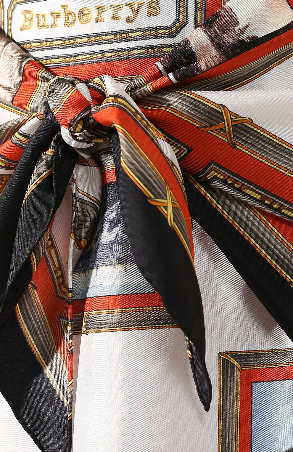 Шелковая юбка BURBERRY, арт. 8014208, фото 5