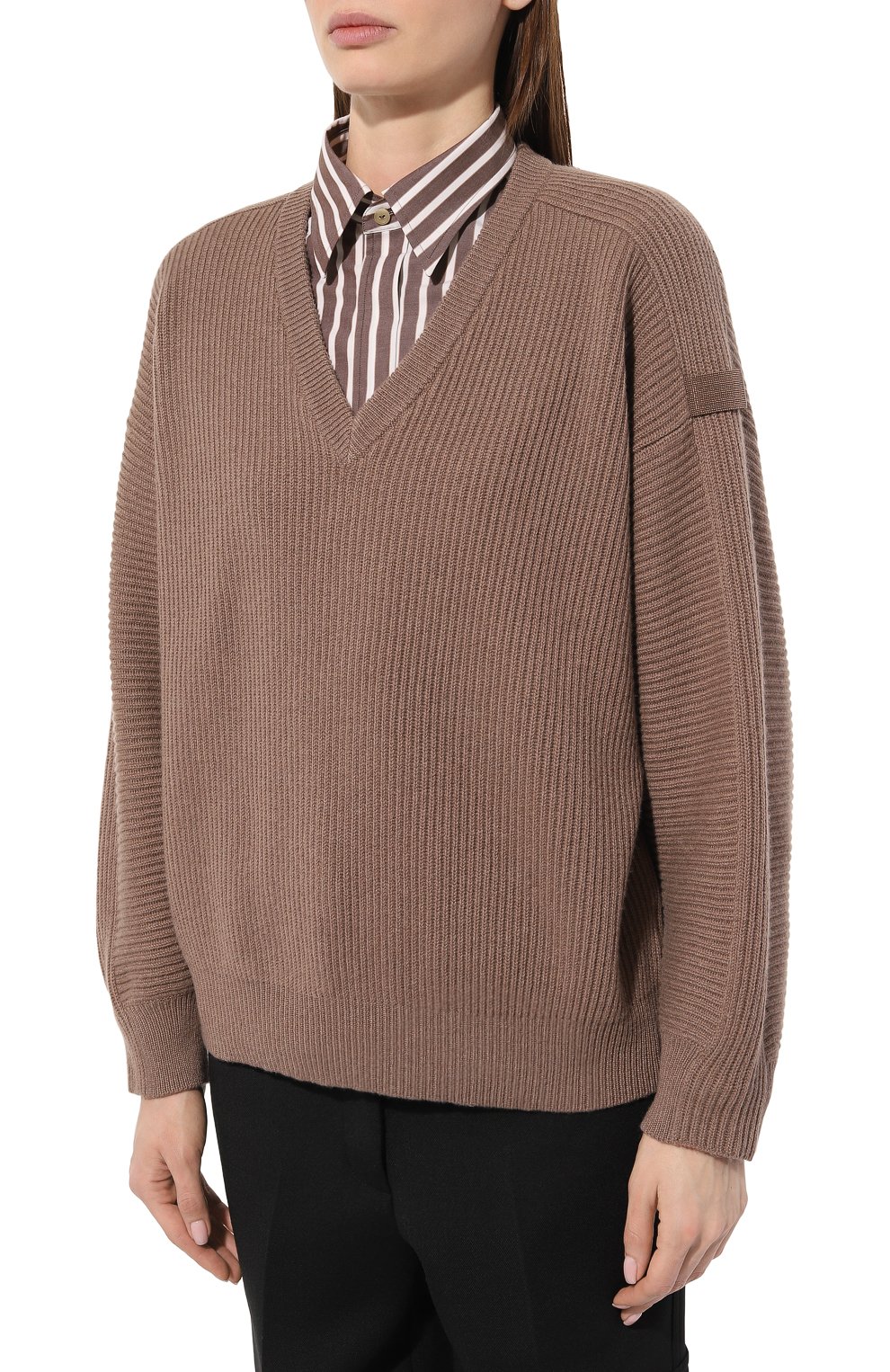 Кашемировый свитер BRUNELLO CUCINELLI, арт. M12775202P, фото 3