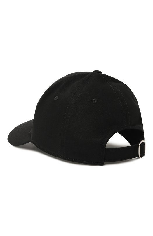 Хлопковая бейсболка Off-White 0MLB052F23FAB016 Чёрный  0MLB052F23FAB016 Фото 3