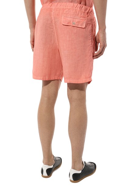 Льняные шорты 120% LINO, арт. 31ALIM29DZ/0000253/S00, фото 4