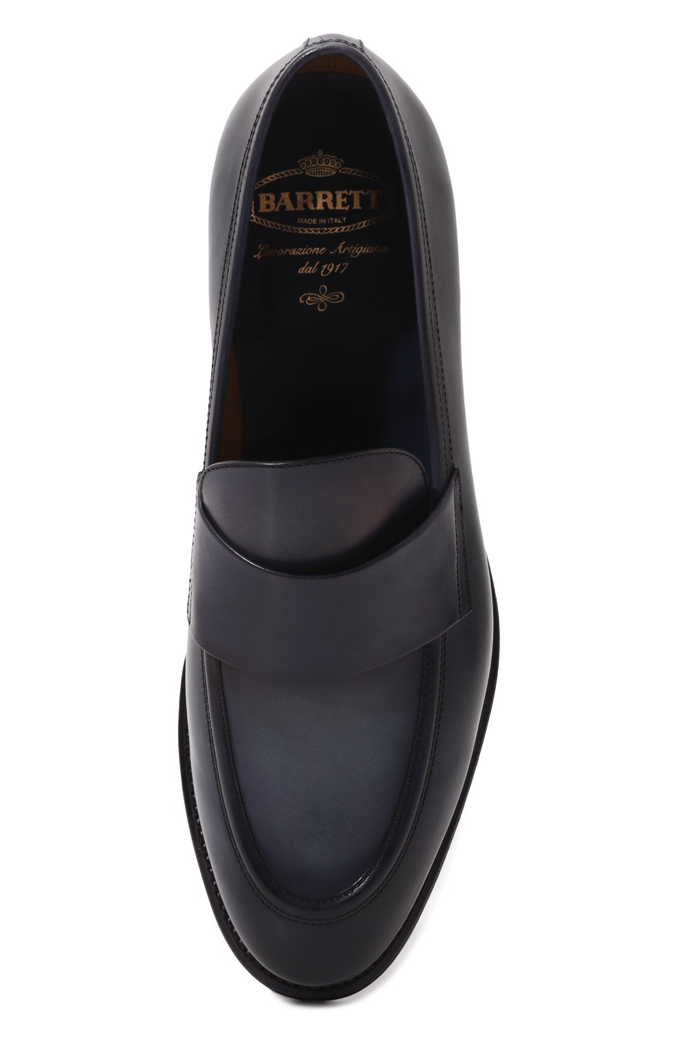 Кожаные лоферы BARRETT, арт. 231U043.11/BETIS CREAM, фото 6