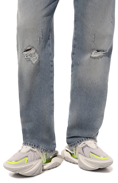 Комбинированные кроссовки unicorn wave BALMAIN, арт. DM1VJ356/KGWJ, фото 3