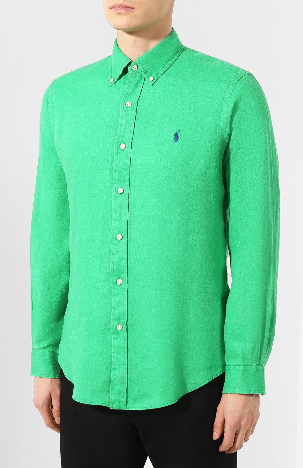 Льняная рубашка POLO RALPH LAUREN, арт. 710794141, фото 3