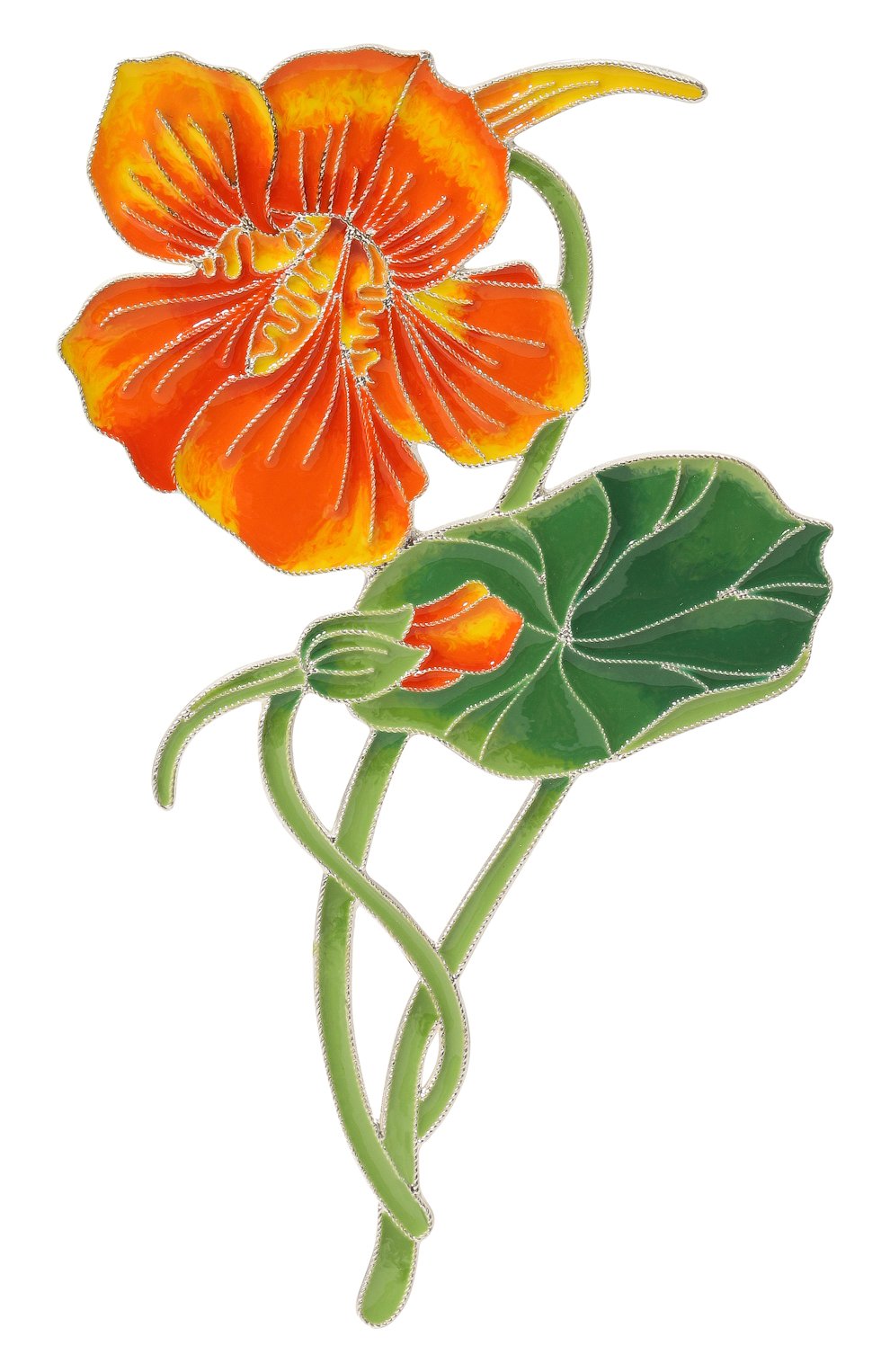 Брошь РУССКИЕ САМОЦВЕТЫ, арт. 41729, фото 1