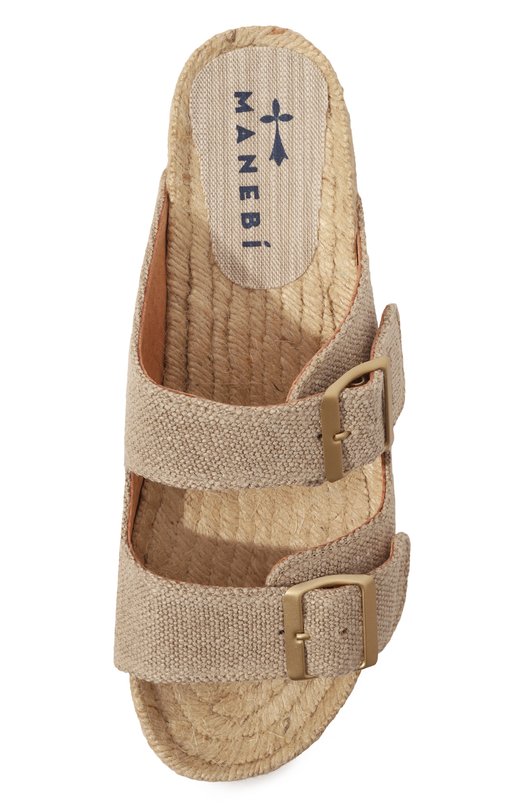 Текстильные шлепанцы Manebi 0 7.1 R0 Кремовый  0 7.1 R0 Фото 6