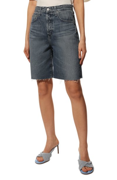 Джинсовые шорты kerah AG ADRIANO GOLDSCHMIED, арт. LGN1B52RH/YALE/MX, фото 3