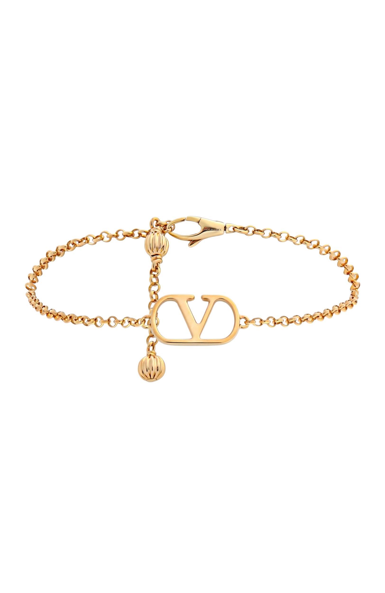 Браслет VALENTINO золотого цвета по цене 35850 руб., арт. 9W2J0CE9/MET, фото 1 Браслет VALENTINO, арт. 9W2J0CE9/MET, фото 1