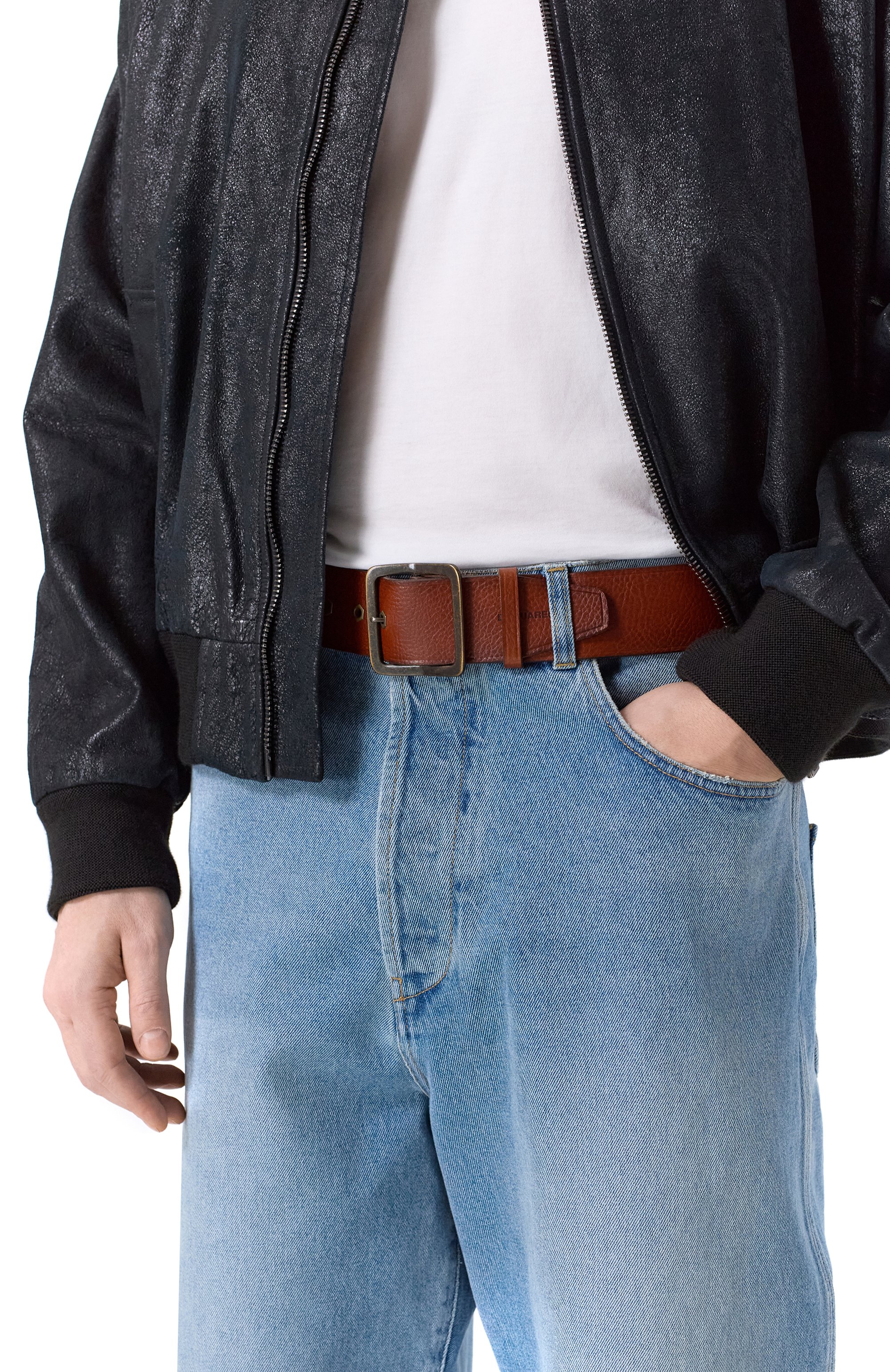 Кожаный ремень DSQUARED2, арт. BEM0603/12900001, фото 2