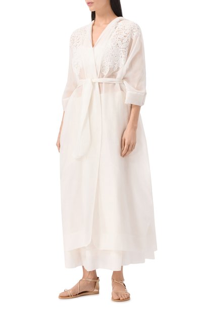 Туника из хлопка и шелка LILA EUGENIE, арт. 2402H MIDI, фото 3