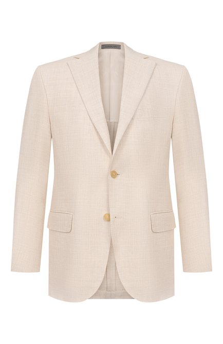 Мужской пиджак изо льна и шерсти CORNELIANI, арт. 27X008/2718258