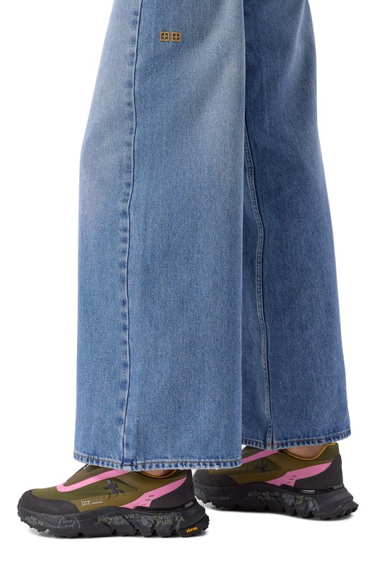 Комбинированные кроссовки Sciliard Premiata SCILIARD/VAR 438 Хаки  SCILIARD/VAR 438 Фото 2