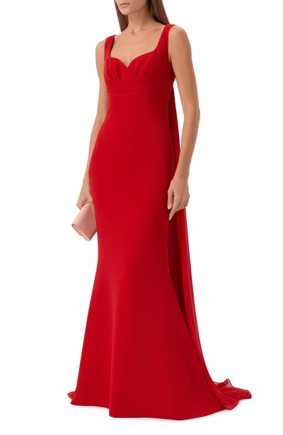 Женское платье из шелка и вискозы ELIE SAAB, арт. D1260NP26/CDS08