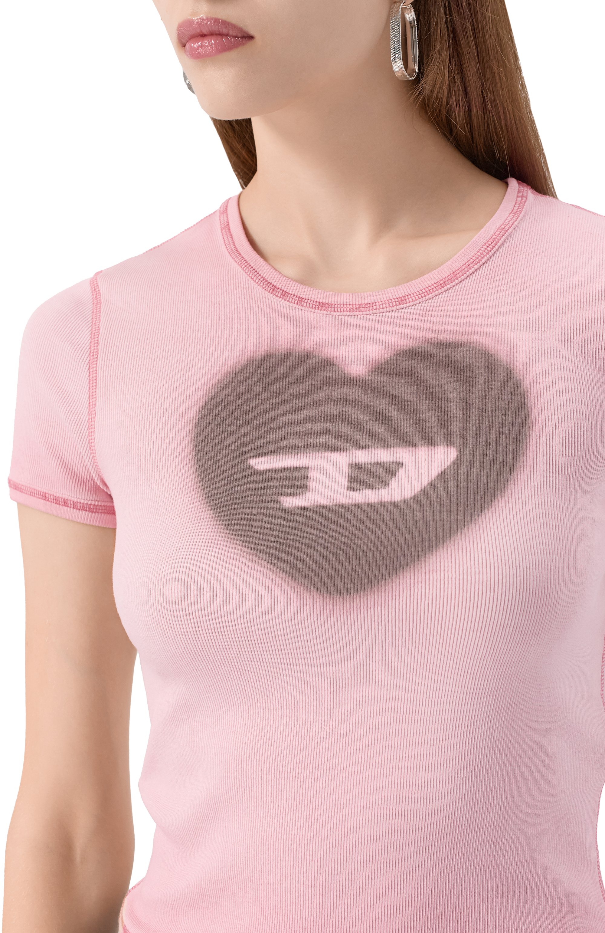 Хлопковая футболка DIESEL, арт. A12836/0SQAD, фото 5