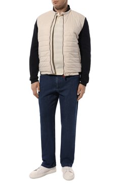 Мужская комбинированная куртка KITON разноцветного цвета, арт. UWH1826V0850C_SET | Фото 2 (Длина (верхняя одежда): Короткие; Материал внешний: Хлопок, Синтетический материал; Рукава: Длинные; Стили: Кэжуэл; Кросс-КТ: Ветровки, Легкие)