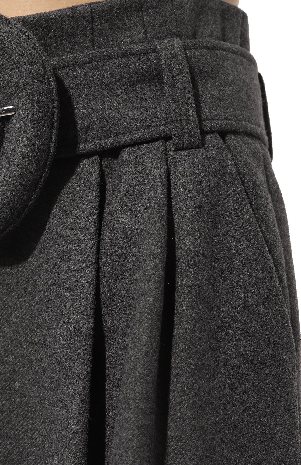 Шерстяные брюки DOROTHEE SCHUMACHER серого цвета по цене 69950 руб., арт. 340133, фото 5 Шерстяные брюки DOROTHEE SCHUMACHER, арт. 340133, фото 5