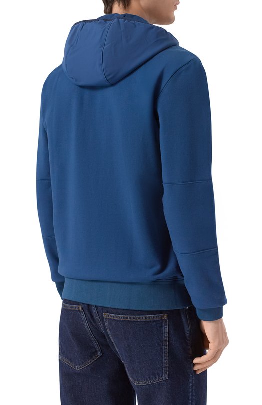 Хлопковая толстовка Aeronautica Militare FE2063UF00662 Синий  FE2063UF00662 Фото 4