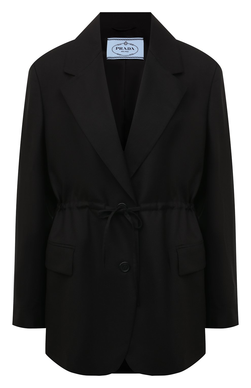 Шерстяной жакет PRADA, арт. P565M-10GK-F0002-221, фото 1