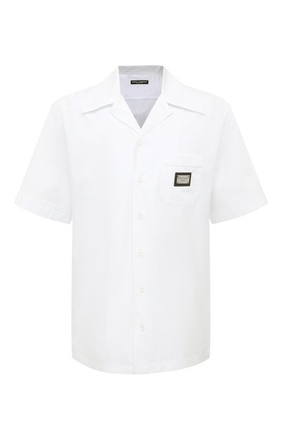 Мужская хлопковая рубашка DOLCE & GABBANA, арт. G5JH9T/GF855