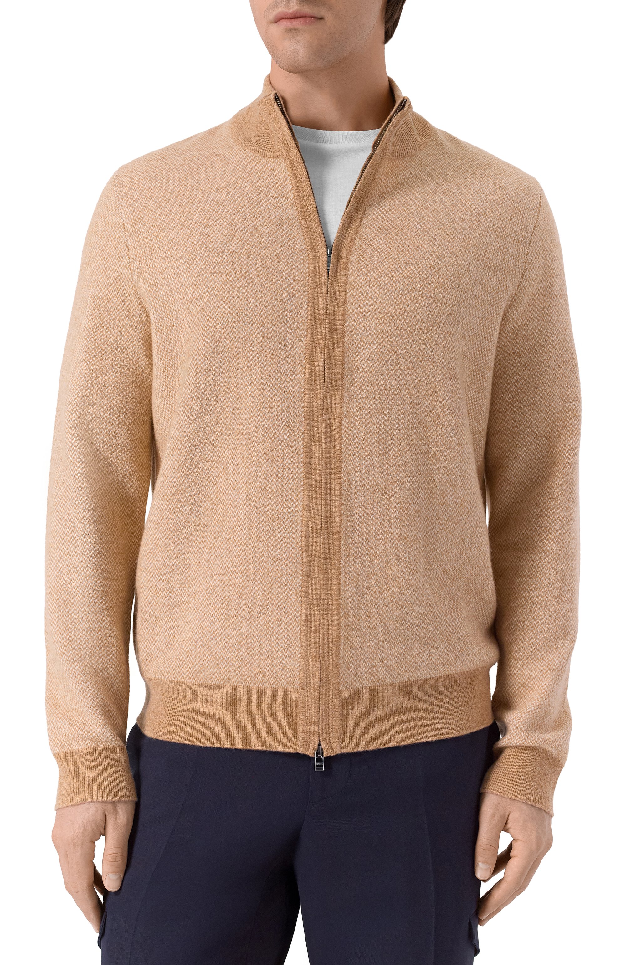 Кардиган из шерсти и хлопка BOSS, арт. 50549950, фото 3