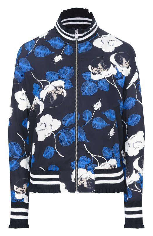 Бомбер из вискозы Undercover UP1F1203 Чёрный UP1F1203