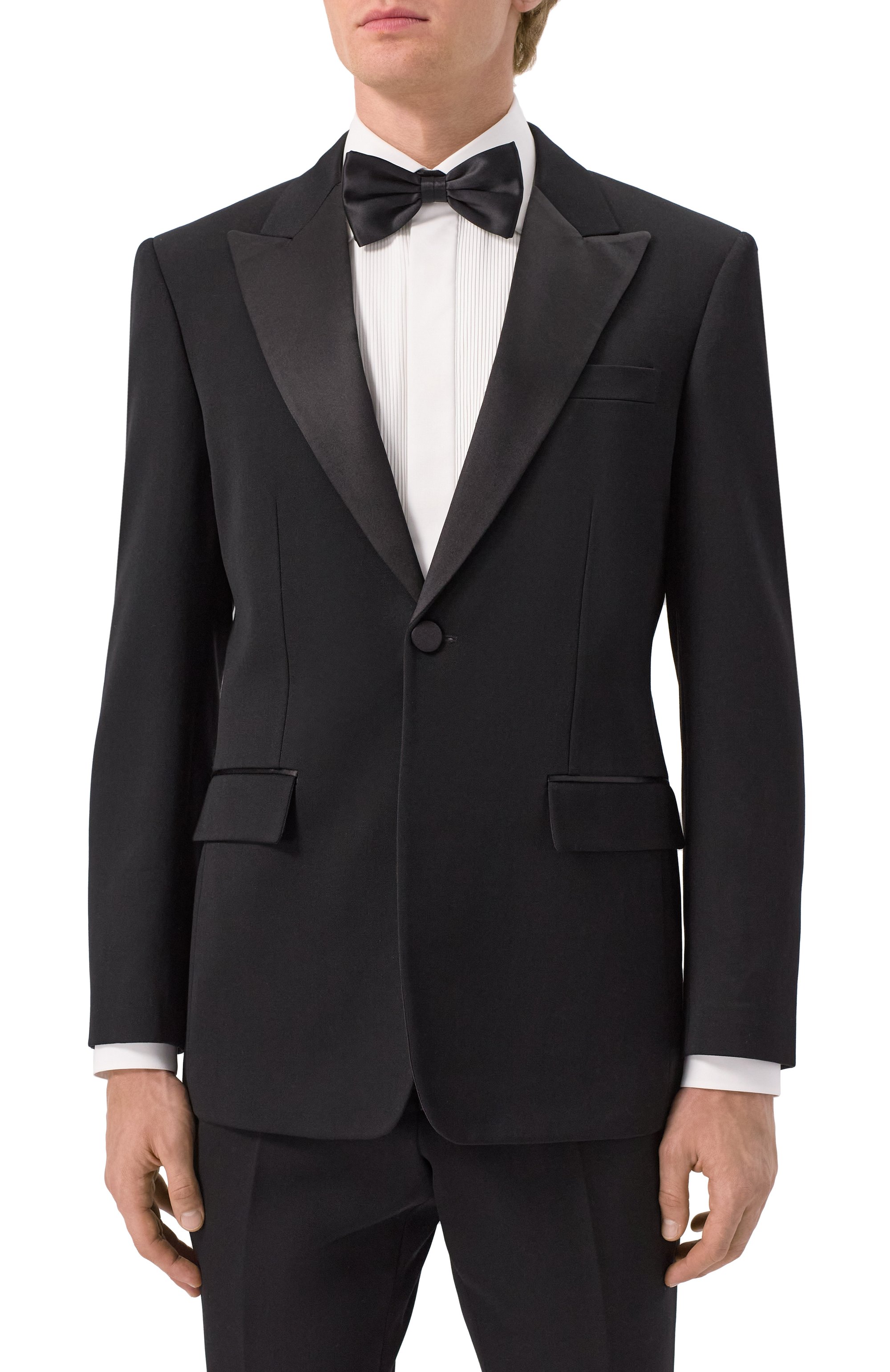 Шерстяной смокинг BURBERRY, арт. 8101114, фото 3