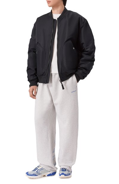 Хлопковые брюки OFF-WHITE, арт. 0MCH05AF25FLE002, фото 2