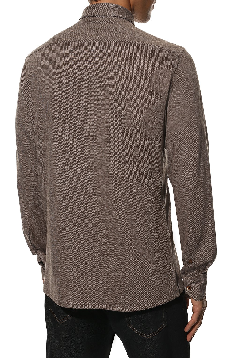 Рубашка из хлопка и кашемира STEFANO RICCI, арт. CJ006526/TE2401, фото 4