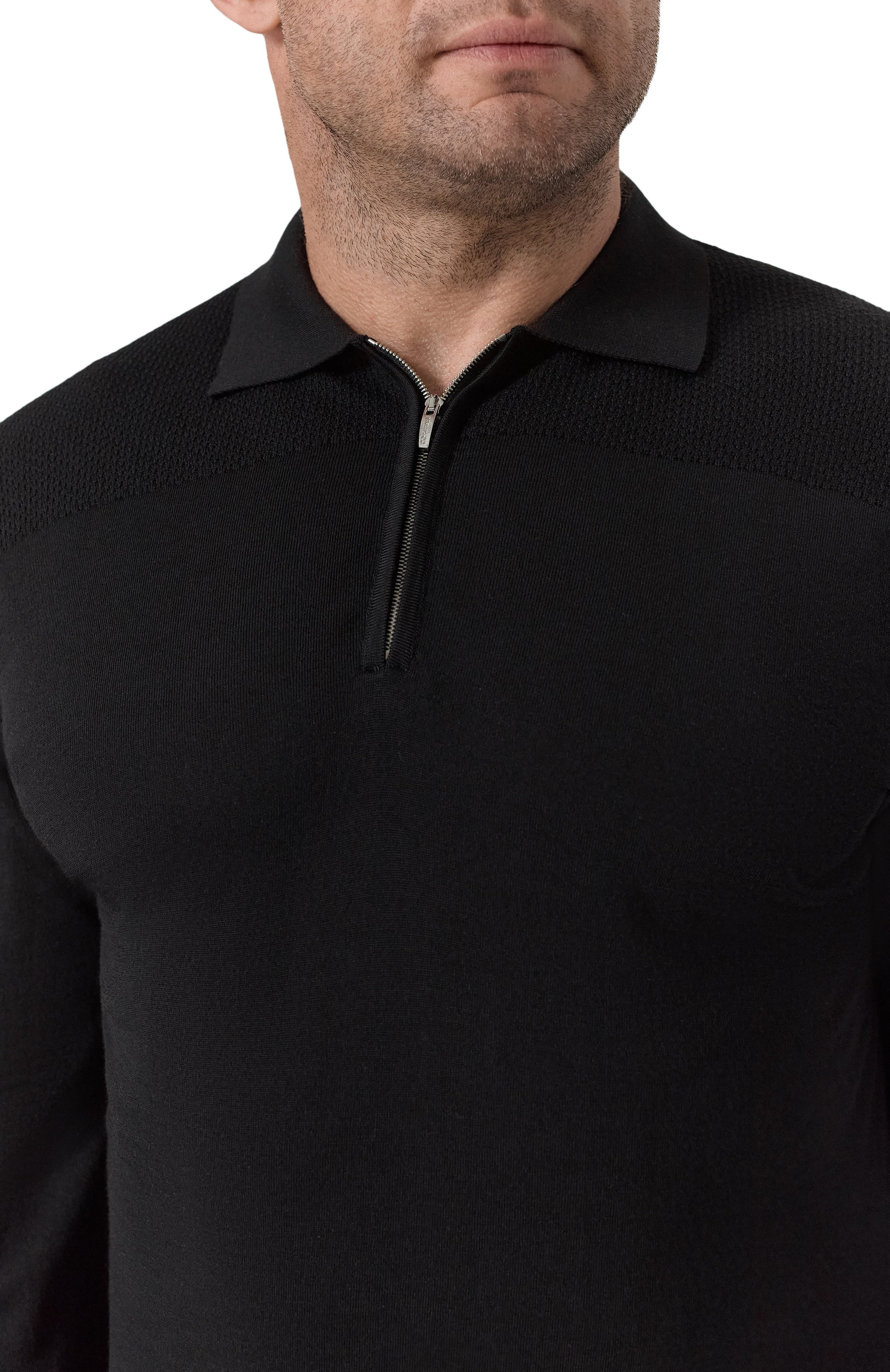 Поло из шерсти и кашемира CORTIGIANI, арт. 3AS107, фото 5