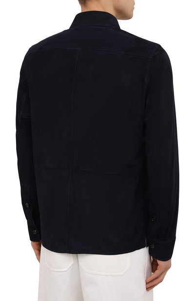 Замшевая рубашка RALPH LAUREN, арт. 790654923, фото 4