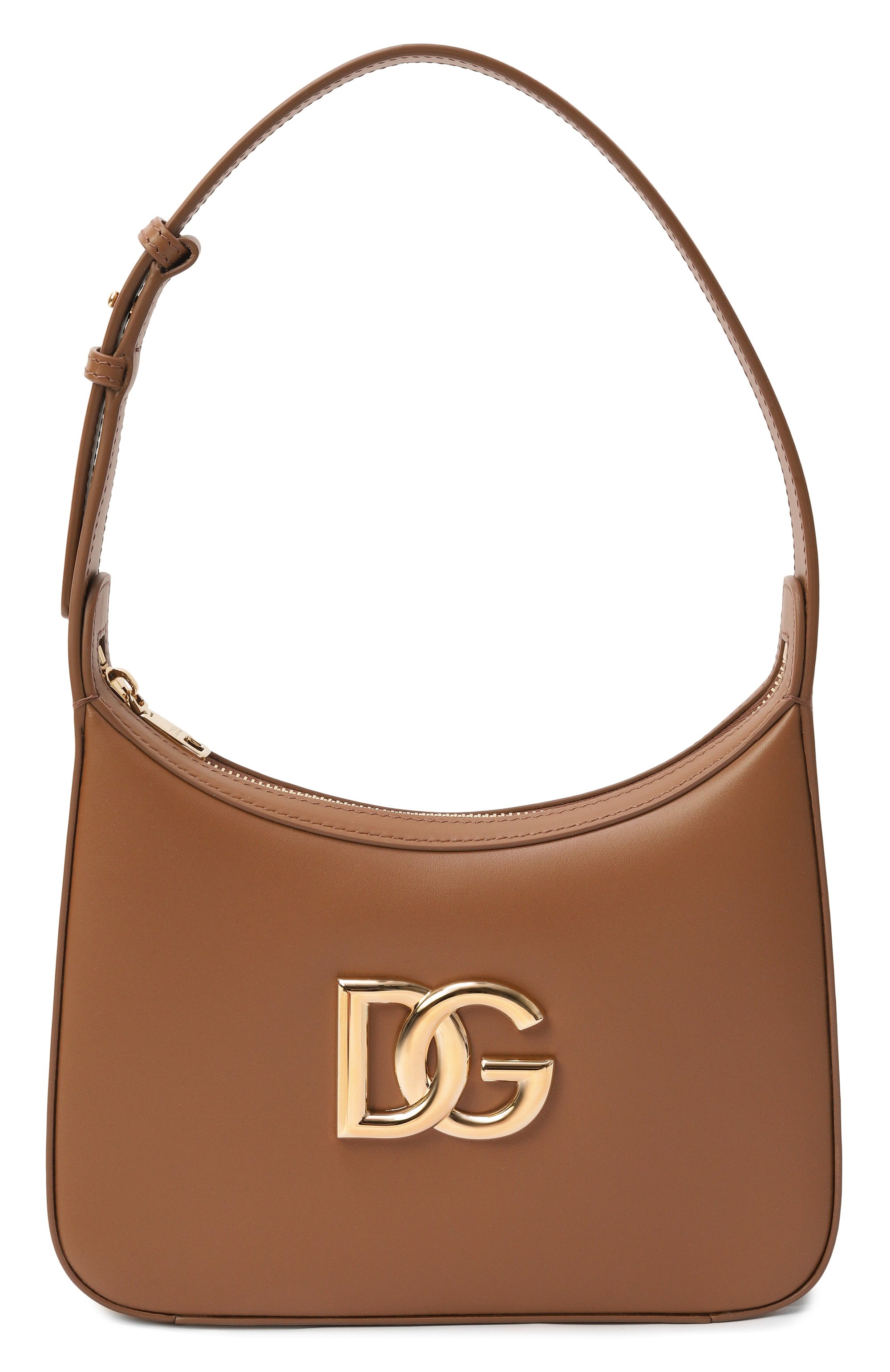 Сумка 3.5 DOLCE & GABBANA темно-бежевого цвета по цене 142500 руб., арт. BB7598/AW576, фото 1 Сумка 3.5 DOLCE & GABBANA, арт. BB7598/AW576, фото 1