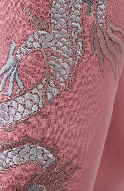 Хлопковое худи SEVEN LAB, арт. HW20-dragon EM dark pink, фото 5