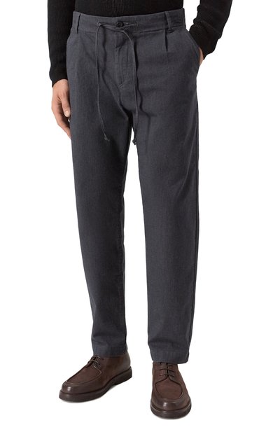 Хлопковые брюки HANNES ROETHER, арт. PA21DRE/5120, фото 3