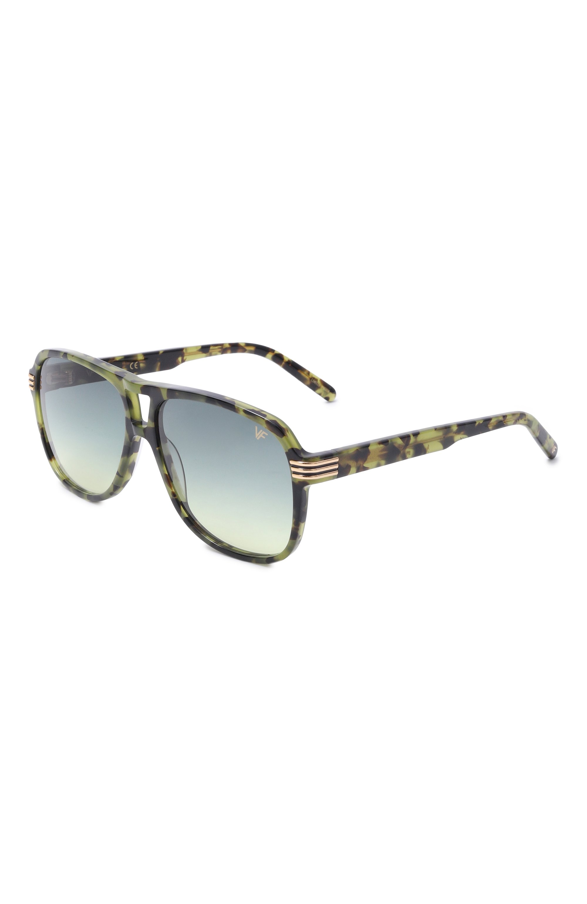Солнцезащитные очки VINTAGE FRAMES, арт. FIRM GREEN T0RT0ISE/GREEN YELL0W, фото 1