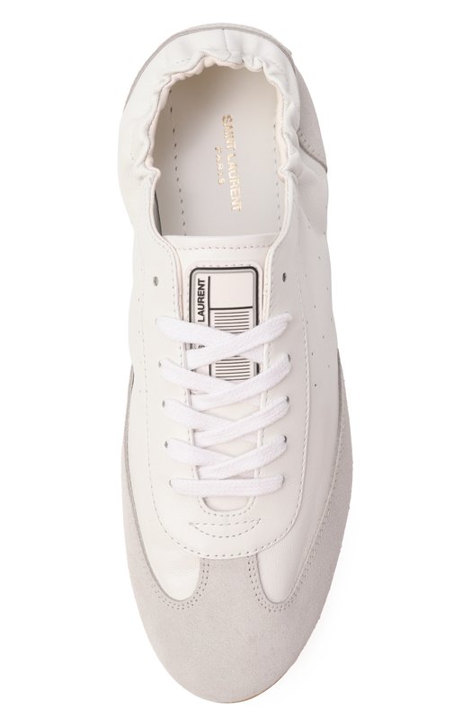 Кожаные кроссовки Lewis Saint Laurent 862606/AAGB9 Белый  862606/AAGB9 Фото 6