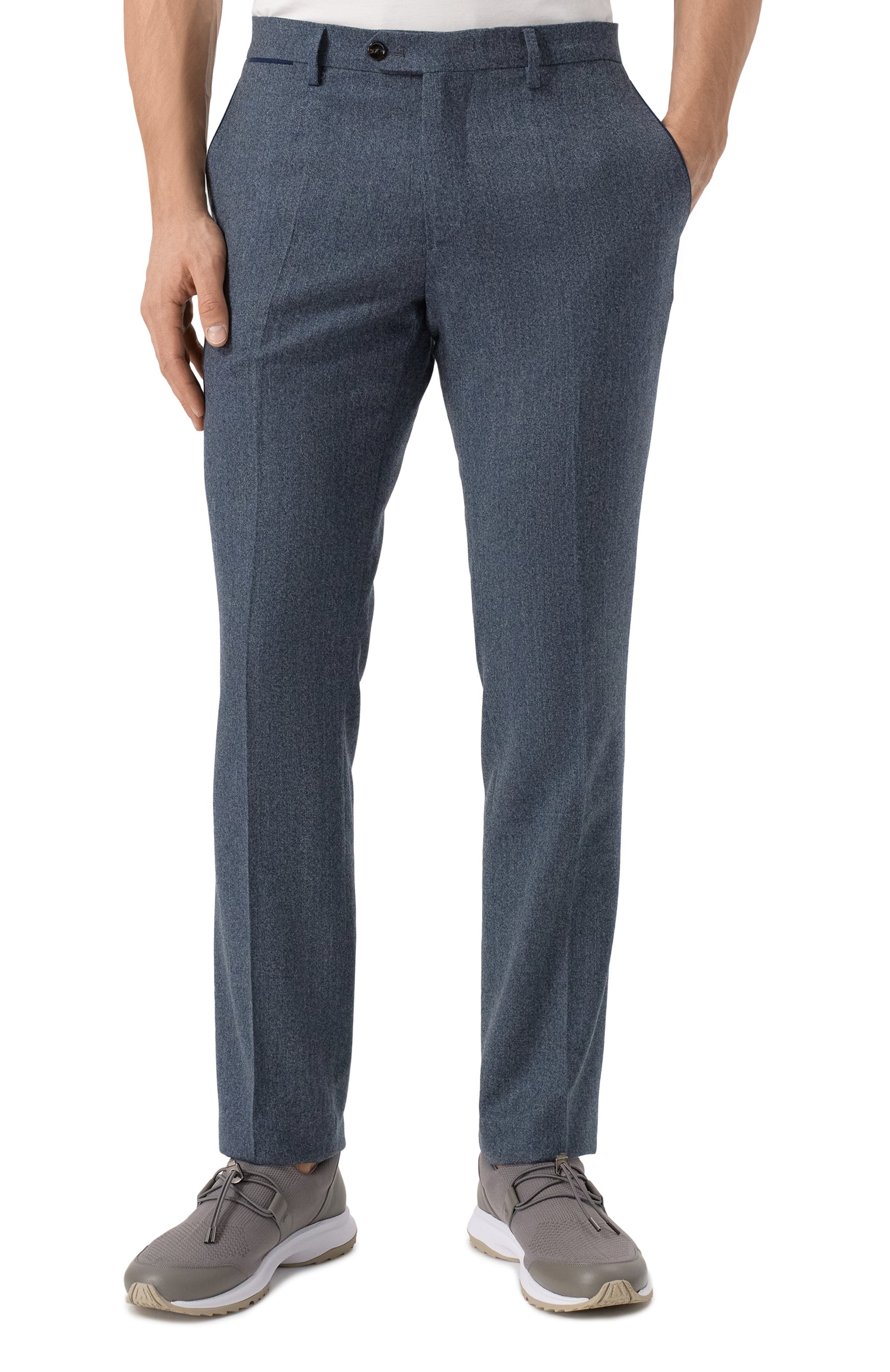 Шерстяные брюки BERWICH, арт. SC/1 ALC/RD5470, фото 3