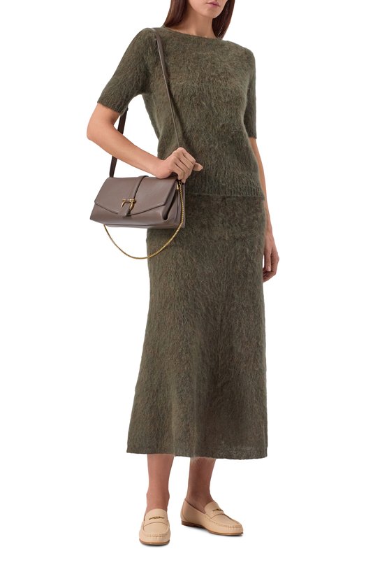 Сумка Front flap small Ferragamo 219794/785170 Коричневый  219794/785170 Фото 7