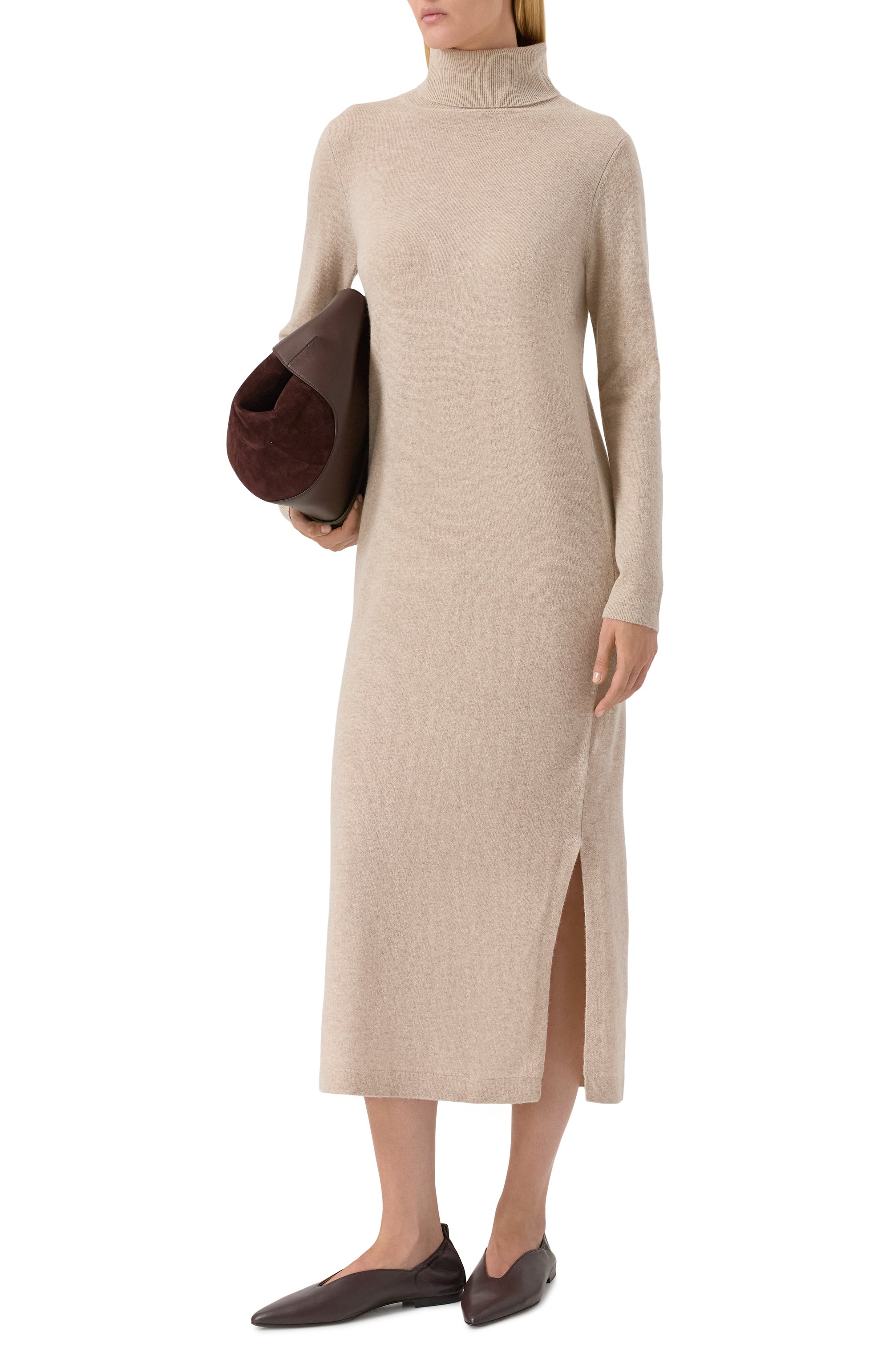 Платье из шерсти и кашемира ALLUDE, арт. 255/17013, фото 2