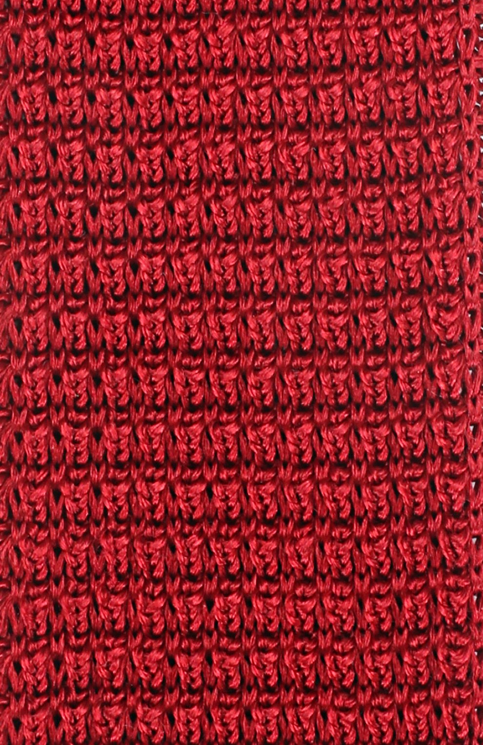 Шелковый вязаный галстук LANVIN красного цвета по цене 14350 руб., арт. 1990/TIE, фото 3 Шелковый вязаный галстук LANVIN, арт. 1990/TIE, фото 3
