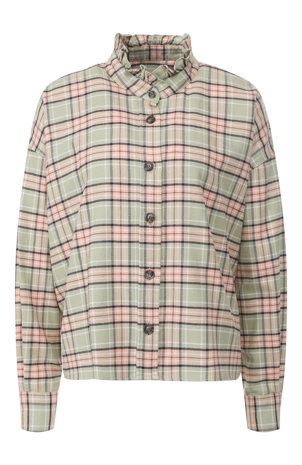 Хлопковая рубашка ISABEL MARANT ETOILE, арт. CH0544-19A029E/ILARIA, фото 1