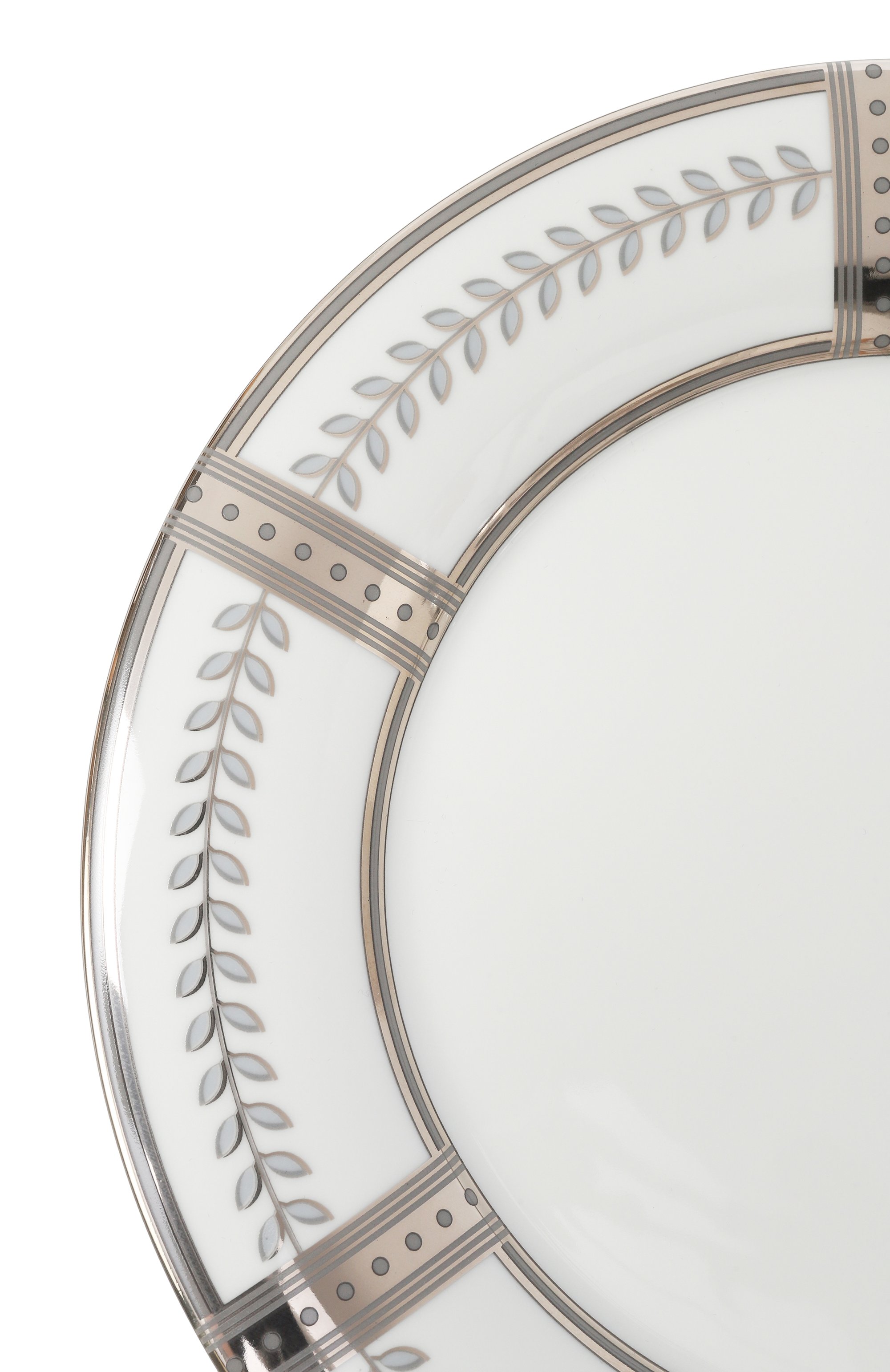 Десертная тарелка STEFANO RICCI белого цвета по цене 36700 руб., арт. 0PP004/LEAVES, фото 3 Десертная тарелка STEFANO RICCI, арт. 0PP004/LEAVES, фото 3