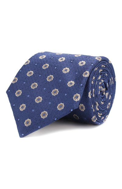 Мужской шелковый галстук CANALI, арт. 18/HJ02142