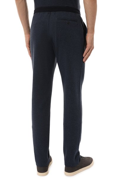 Брюки из хлопка и кашемира CAPOBIANCO, арт. 15M706.LB00., фото 4