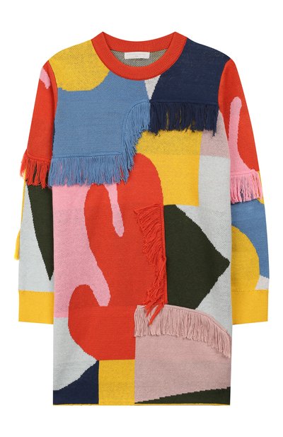 Платье из хлопка и шерсти STELLA MCCARTNEY, арт. 566271/SNM10, фото 1