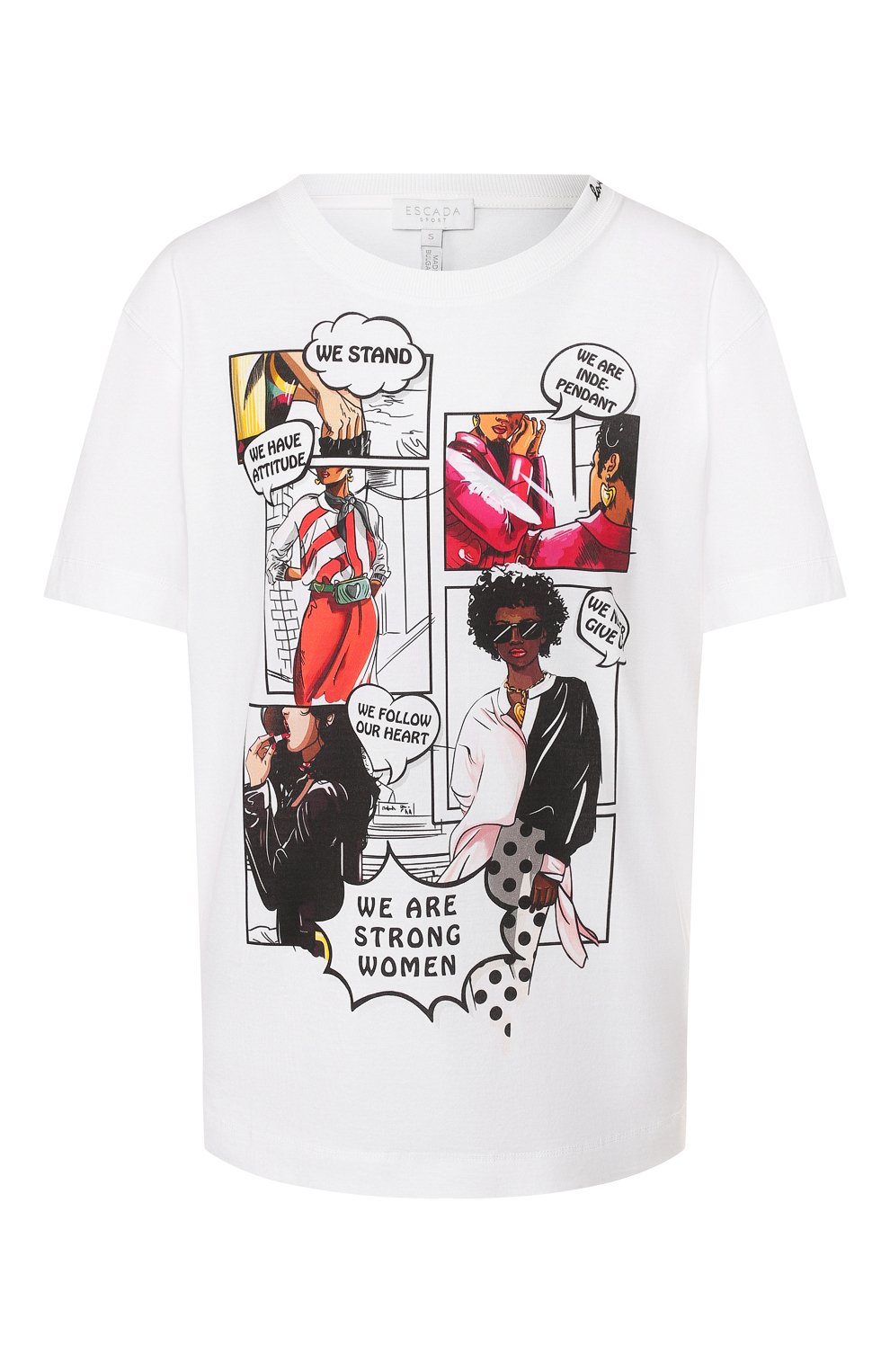 Хлопковая футболка ESCADA SPORT, арт. 5032166, фото 1