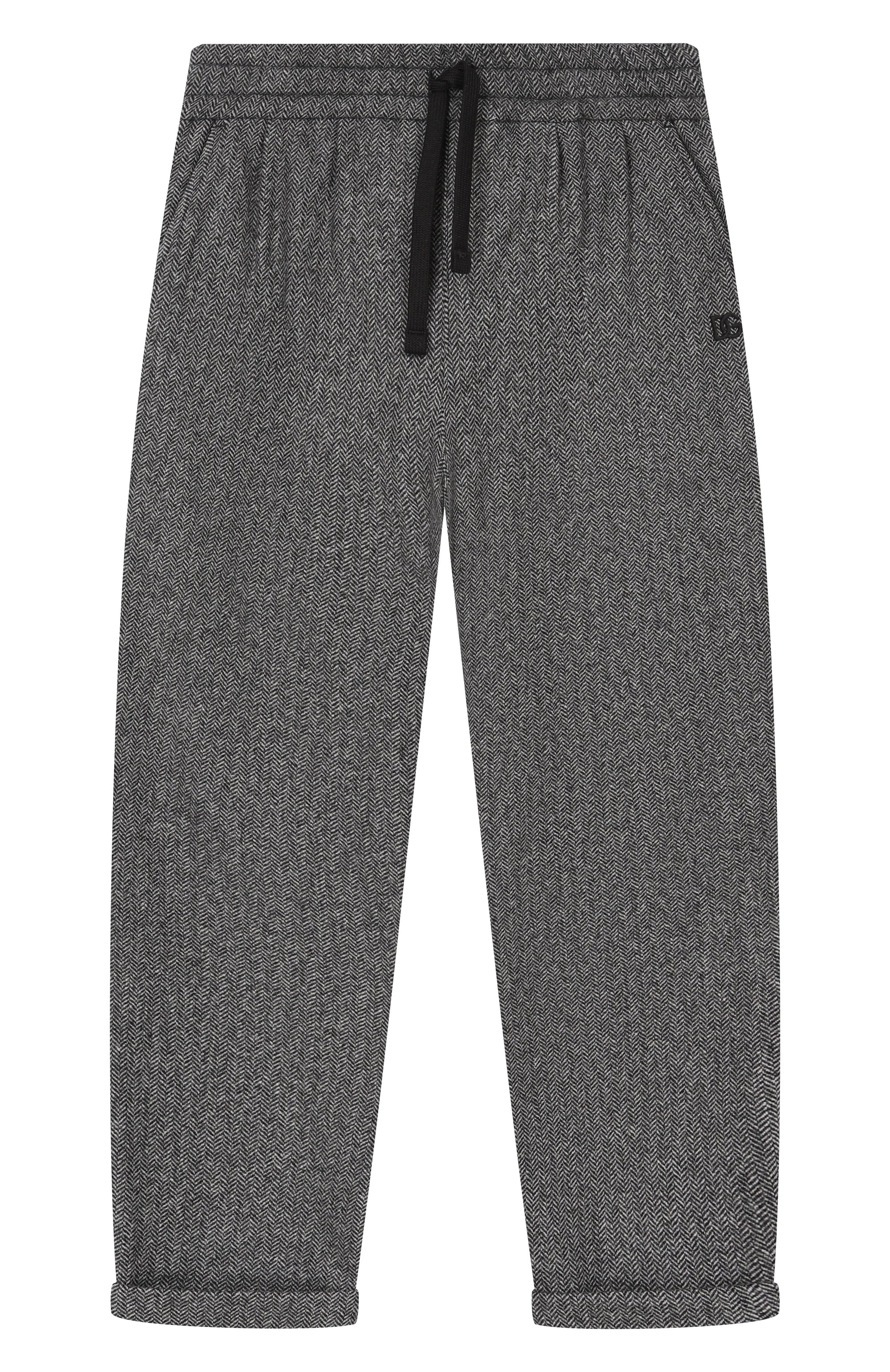 Шерстяные брюки DOLCE & GABBANA, арт. L45P05/FCMDE/8-12+, фото 1