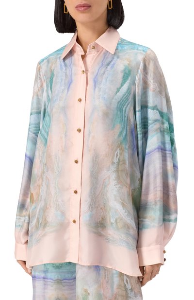 Шелковая блузка ZIMMERMANN, арт. 4028TS251, фото 3