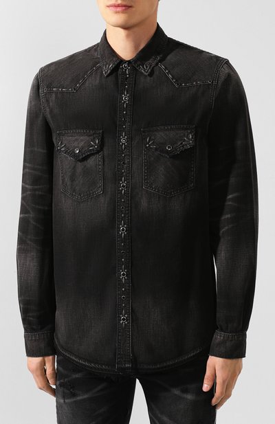 Джинсовая рубашка AMIRI, арт. W9M06266DE, фото 3