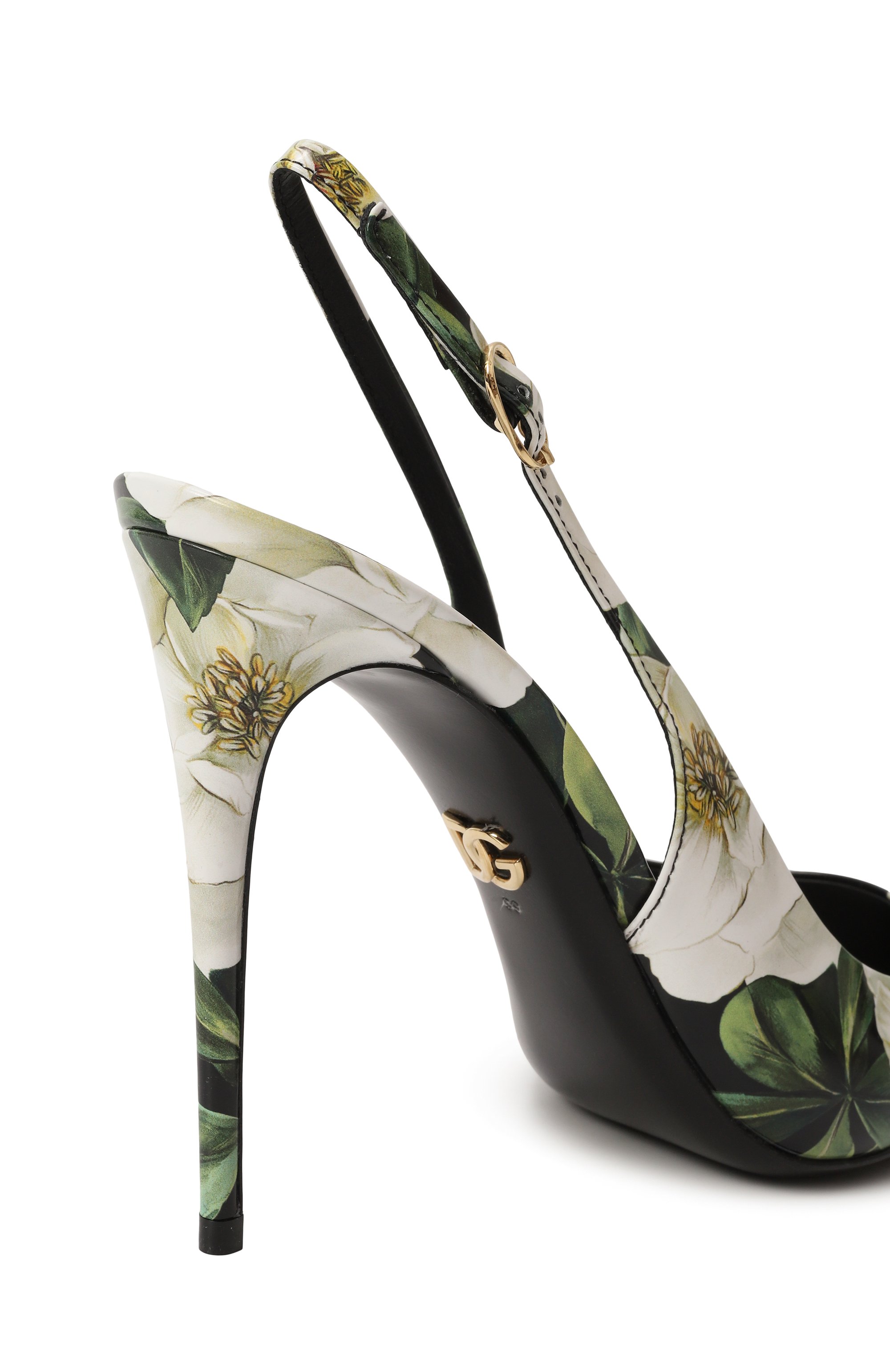 Кожаные туфли lollo 105 DOLCE & GABBANA, арт. CG0876/A6023, фото 7