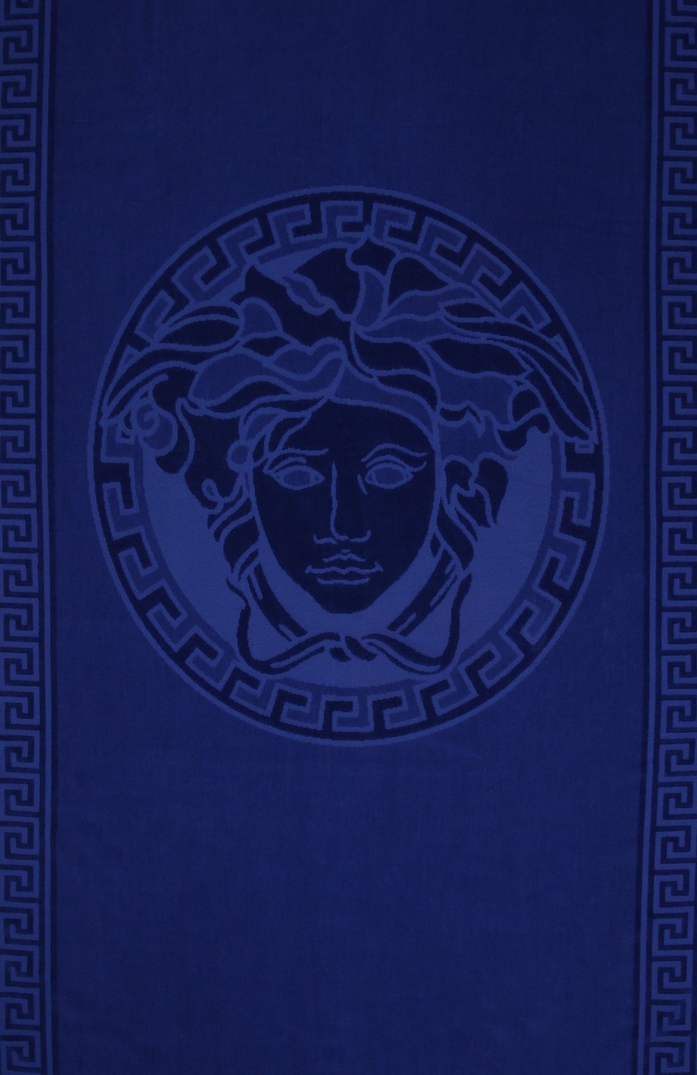 Хлопковое полотенце VERSACE синего цвета по цене 41100 руб., арт. ITEL001/1F01264, фото 3 Хлопковое полотенце VERSACE, арт. ITEL001/1F01264, фото 3